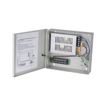 4A 8 PORT DC12V REGULATED PS PANEL POWER WALL MOUNTING BOX