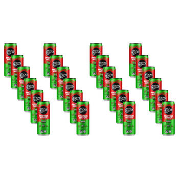 2x 12PK BSc 15g Protein Sparkling Water Can Post Workout 355ml Green Apple