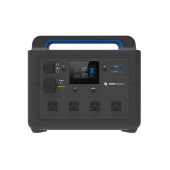 NRG Vault PV1500 1500W Portable Solar Power Station LiFePO4 Durable Battery
