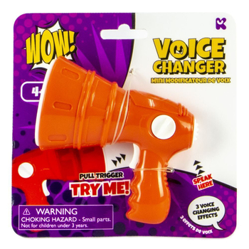 Pocket Money 15cm Mini Voice Changer Kids Fun Toy 4y+ Red