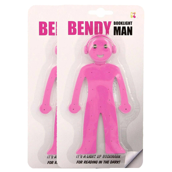 2PK Play Games & Gadgets Bendy Booklight Man 24cm