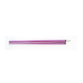 Cuemaster Purple 2-Piece Cue Metallic Finish 57 inch Billiards/Pool/Snooker