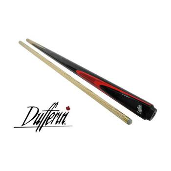 Dufferin S112 2-Piece Cue Red 9mm Elkmaster Tip 57 inch Billiards/Pool