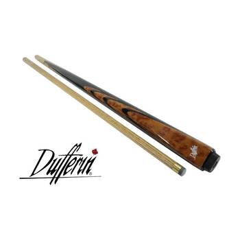 Dufferin S302 2-Piece Cue Brown 9mm Elkmaster Tip 57 inch Billiards/Pool