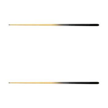 2PK Mitchell Maverick 1-Piece Cue 48" 11mm Screw in Tip Painted Butt Billiards