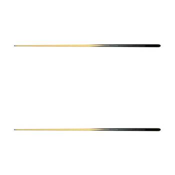 2PK Mitchell Maverick 1-Piece Cue 57" 11mm Screw in Tip Painted Butt Billiards