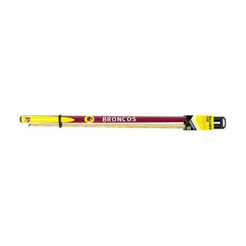 NRL 2-Piece Cue Broncos Ash Shaft 10mm Elkmaster Tip 57 inch Billiards/Pool