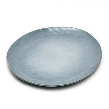 St. Claire Round Plate Soup/Rice Food Serving 35x30cm Reactive Blue