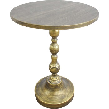 LVD Kanta Metal 50x66cm Table Round Home Furniture Round - Gold
