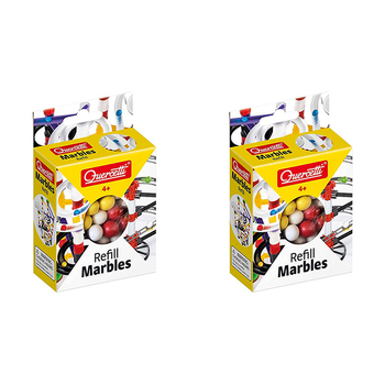 2x 100pc Quercetti Marbles Biglie Toy Refill For Marble Run 14mm