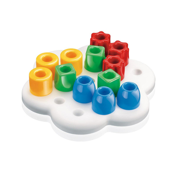 Quercetti Daisy Chunky Colourful Pegs Educational Toy 1-4y