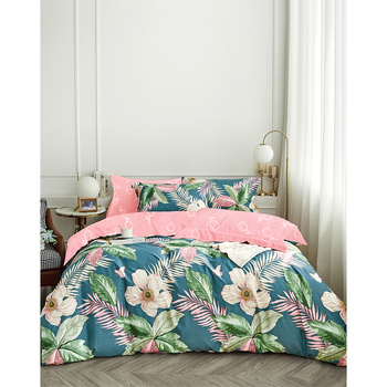 Ardor Single Size Tiki Cotton Quilt Cover Bedding Set