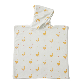 Jiggle & Giggle Sunny Days Hooded Poncho Baby Bath Clothing