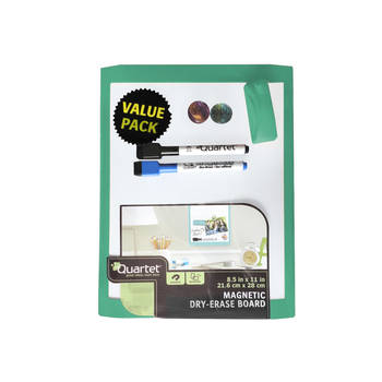 28X21.6Cm Green Wall Mountable Magnetic Whiteboard/Picture Frame/Marker/Magnet