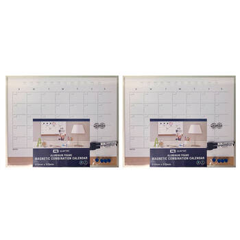 2PK Quartet Magnetic Combination Calendar Board