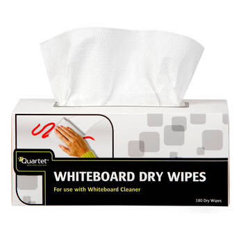 180pc Quartet Whiteboard Dry Wipes