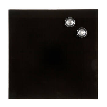 Quartet Glass Board 300x300mm Black