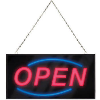 40Cm Led Open Sign/Electric Board/Light/Hanging For Wall/Glass Window/Shop/Cafe
