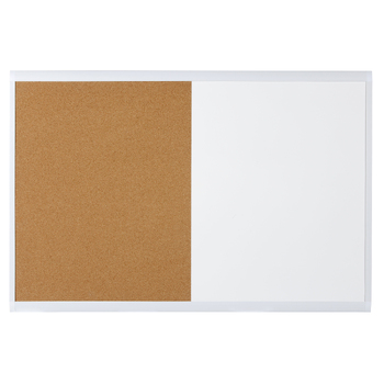 Quartet Basics 90x60cm Combo Magnetic Dry-Erase/Cork Board