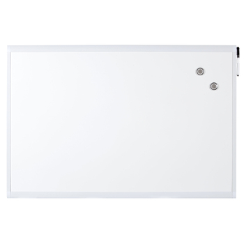 Quartet Basics 90x60cm Magnetic Dry-Erase Whiteboard w/ Marker/Magnets