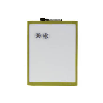 28X36Cm Green Wall Mountable Magnetic Whiteboard/Picture Frame W/Marker/Magnet