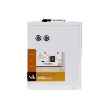 28X36Cm White Wall Mountable Magnetic Whiteboard/Picture Frame W/Marker/Magnet