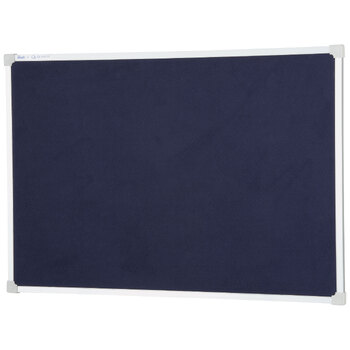 Quartet Felt 90x60cm Pinboard Bulletin Board - Blue