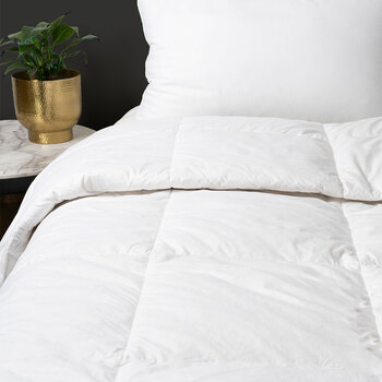 Sheraton Luxury Maison Double Bed Goose Feather Down Quilt White 180 x 210cm