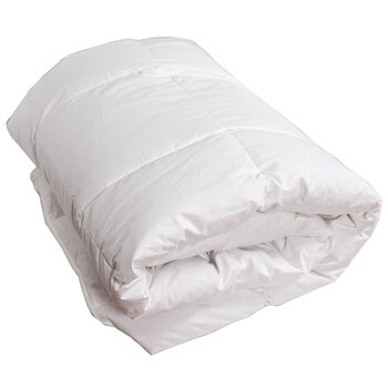 Sheraton Luxury Goose Feather Quilt King Bed White