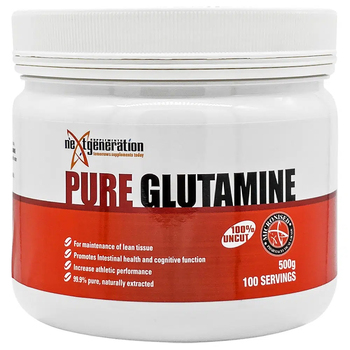 Next Generation Supplements Pure Glutamine 500g