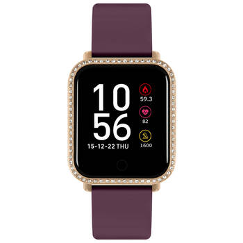 Reflex Active Series 06 Smart Watch Silicone Straps Android/iPhone Burgundy