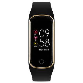 Reflex Active Series 08 Slimline Sports Fit Smart Watch Band- Gold & Black