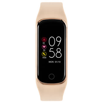 Reflex Active Series 08 Slimline Sports Fit Smart Watch Band- Gold & Pink