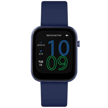 Reflex Active Series 12 Smart Watch w/ Silicone Straps Android/iPhone Navy