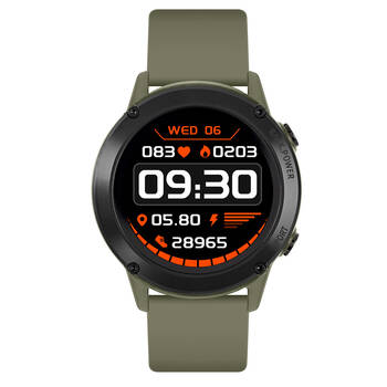 Reflex Active Series 18 GPS Smart Watch Silicone Strap Android/iPhone Khaki
