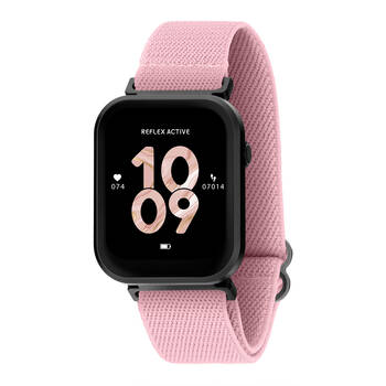 Reflex Active SERIES 37 Smart Watch w/ Adjustable Pink Straps - Dusty Pink