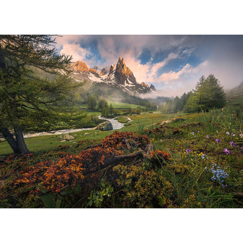 1000pc Ravensburger Claree Valley French Alps Jigsaw Puzzle 