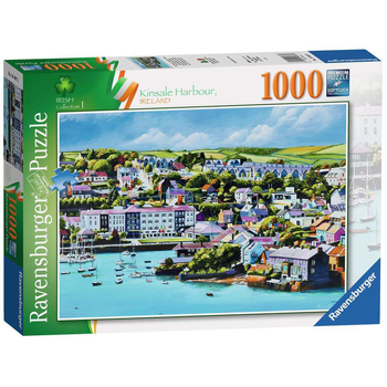 1000pc Ravensburger Kinsale Harbour Ireland Adults Jigsaw Puzzle 