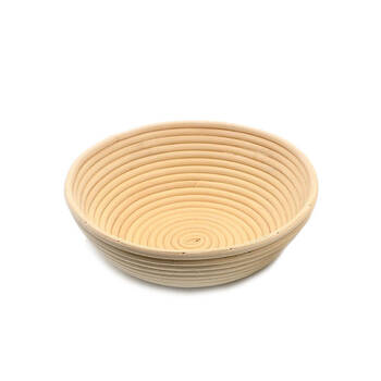 Brunswick Bakers Round Rattan 23cm Bread Banneton Basket