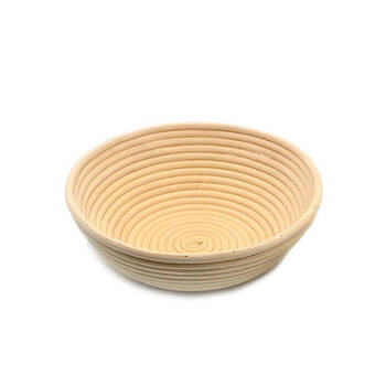Brunswick Bakers Round Rattan 25cm Bread Banneton Basket