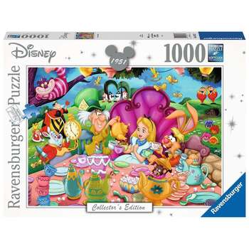 1000pc Ravensburger Disney Moments 1951 Alice Wonderland Jigsaw Puzzle