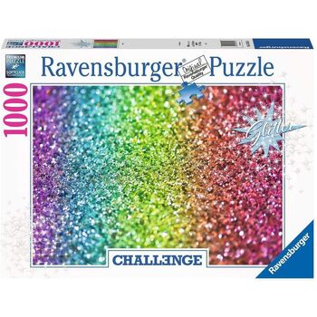 1000pc Ravensburger Glitter Family Jigsaw Puzzle 70x50cm
