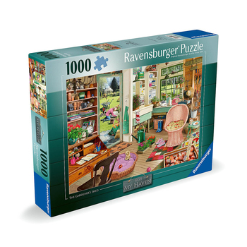 1000pc Ravensburger My Haven No 8 the Gardeners Shed Puzzle 