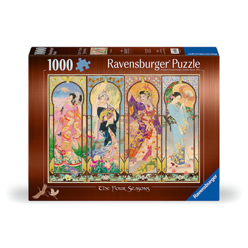 1000pc Ravensburger The Four Seasons Family Jigsaw Puzzle 70x50cm