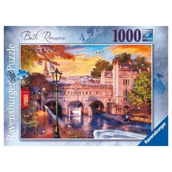 1000pc Ravensburger Bath Romance Jigsaw Puzzle Set Adults