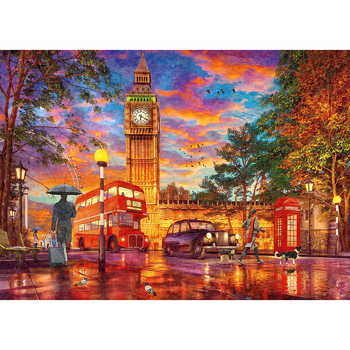 1000pc Ravensburger Sunset at Parliament Square Adults Jigsaw Puzzle 