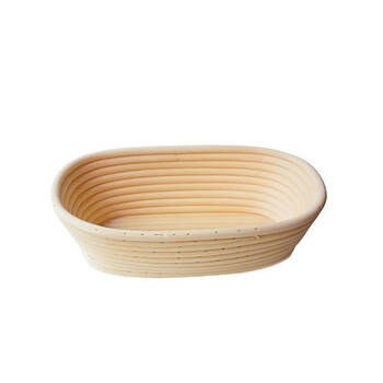 Brunswick Bakers Oval Rattan 25cm Bread Banneton Basket