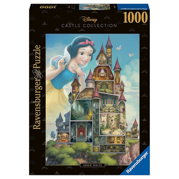 1000pc Ravensburger Disney Castles: Snow White Jigsaw Puzzle Set Adults
