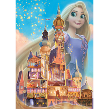 1000pc Ravensburger Disney Castles: Rapunzel Adults Jigsaw Puzzle 