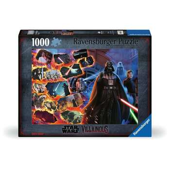 1000pc Ravensburger Star Wars Darth Vader Family Jigsaw Puzzle 70x50cm